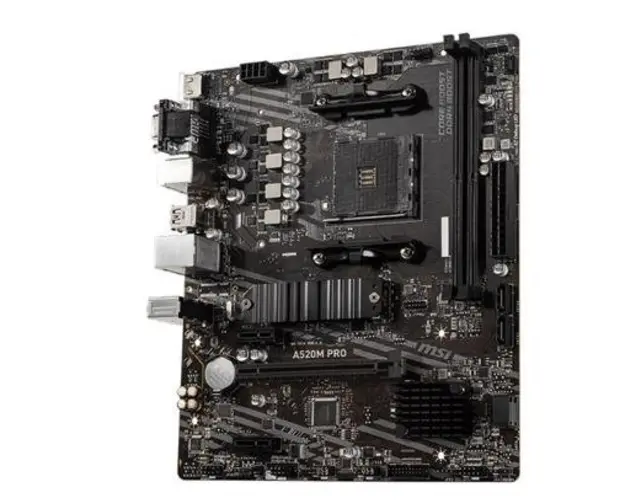 Placa de baza MSI A520M PRO, AMD A520, AM4, mATX