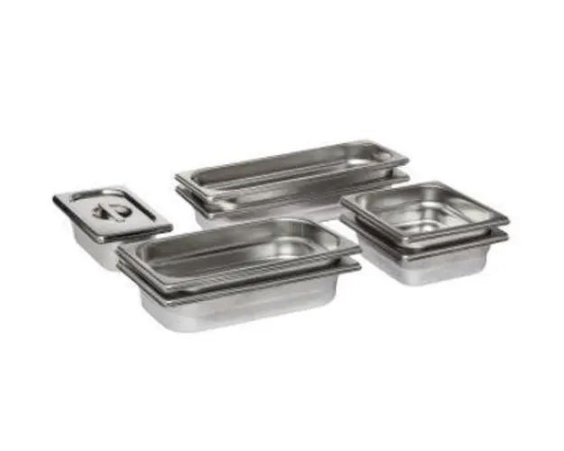 Set 4 vase pentru gatit la abur Electrolux PKKS8, 8 piese (Inox)