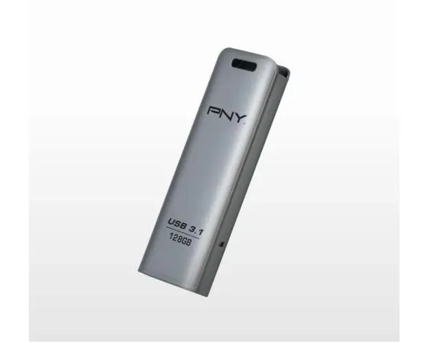 Stick USB PNY Elite Steel, 128GB, USB 3.1 (Argintiu)