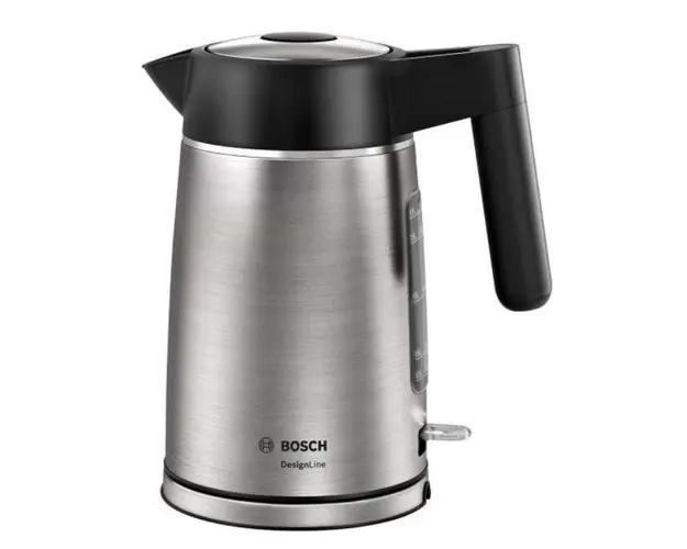 Fierbator de apa BOSCH DesignLine TWK5P480, 1.7l, 2400 W (Inox)
