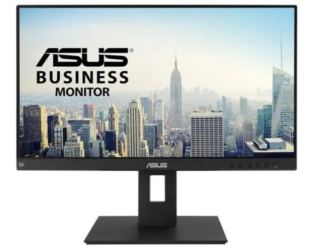 Monitor IPS LED ASUS 23.8inch BE24EQSB, Full HD (1920 x 1080), VGA, HDMI, DisplayPort, USB 3.0, Boxe, Pivot (Negru)
