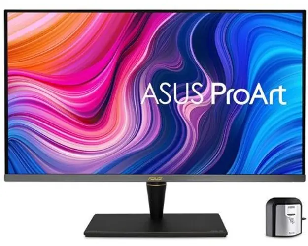 Monitor IPS LED ASUS ProArt 32inch PA32UCX-PK, UHD (3840 x 2160), HDMI, DisplayPort, Pivot, Boxe (Negru)