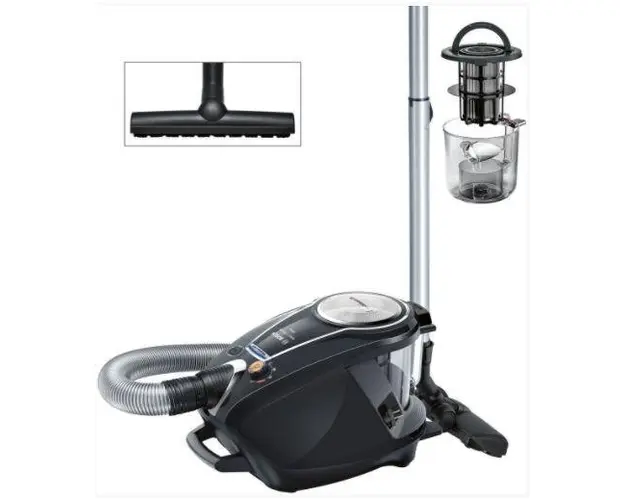 Aspirator fara sac Bosch ProSilence BGS7MS64, 800W, 3 L (Negru)