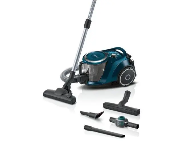 Aspirator fara sac Bosch BGS41FAM, 600W, 2.4 L (Albastru)