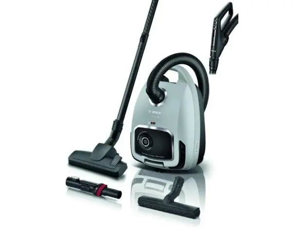 Aspirator cu sac Bosch BGB6X330, 600W, 4 L, Filtru igienic lavabil HEPA (Gri)