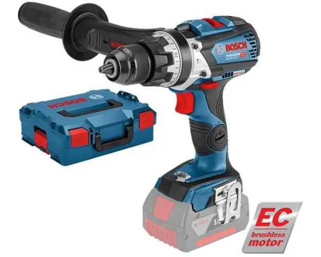 Masina de gaurit si insurubat BOSCH GSB 18V-110 C, 110Nm, brushless + L-Boxx (fara acumulator si incarcator)