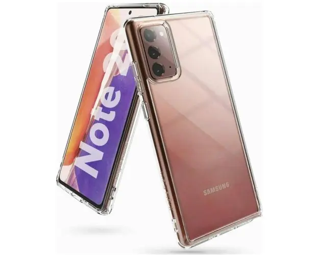 Protectie Spate Ringke Fusion 8809716076536 pentru Samsung Galaxy Note 20 (Transparent)