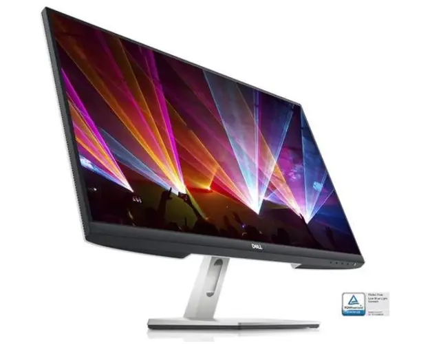 Monitor IPS LED Dell 23.8inch S2421H, Full HD (1920 x 1080), HDMI, Boxe, 75 Hz (Negru/Argintiu)