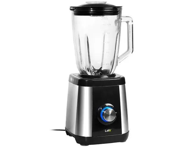 Blender Lafe BCP003, 600 W, 1.5 l, 2 Viteze + Pulse (Negru/Inox)