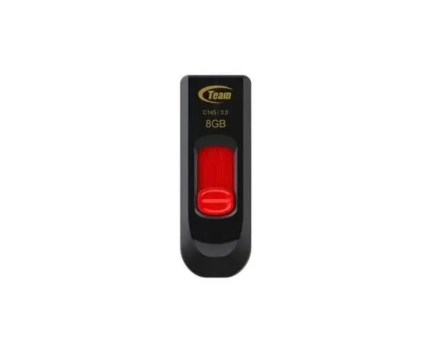 Stick USB Team Group C145, 8 GB, USB 3.0 (Rosu/Negru)
