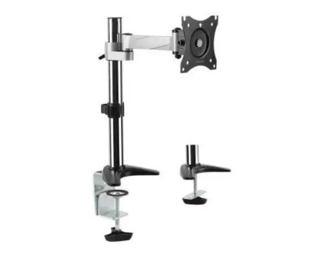 Suport monitor LogiLink BP0075, 13inch - 27inch, 8 Kg (Negru/Argintiu)