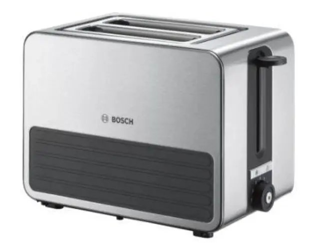 Prajitor de paine Bosch TAT7S25, 1050 W, 2 felii (Gri)