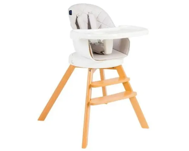 Scaun de masa 3 in 1 copii JUJU Eat&Twist JU1021-Grey (Gri)