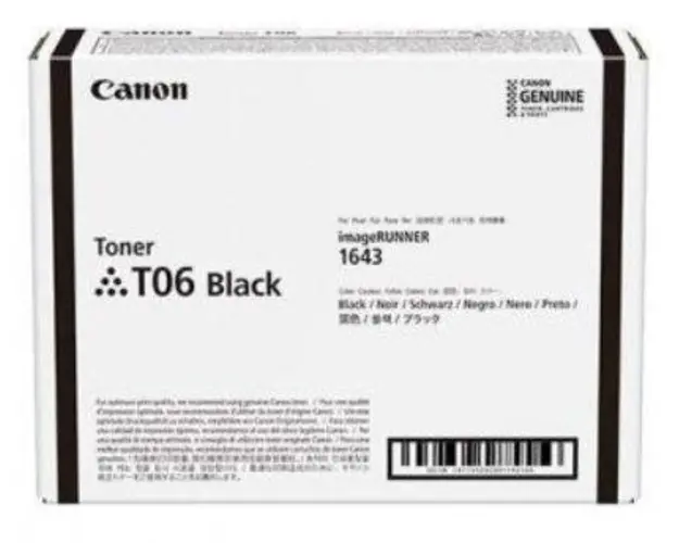 Toner Canon T06, 20500 pagini (Negru)