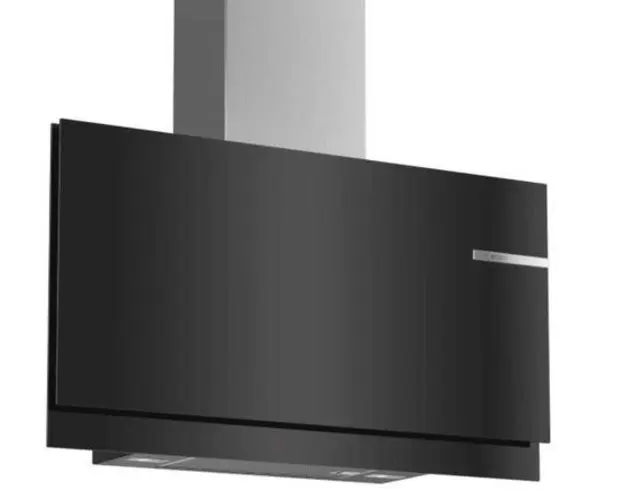 Hota incorporabila decorativa Bosch DWF97KM60, 90 cm, 739 mc/h (Negru)