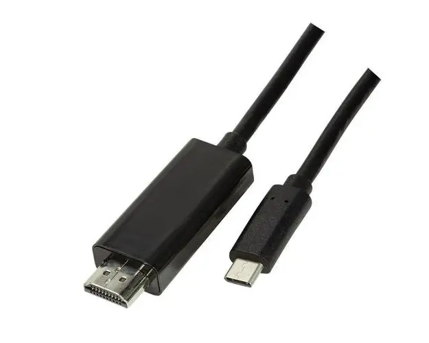 Cablu LOGILINK UA0330, USB 3.1 Type-C - HDMI, 3m, 4K UHD/60 Hz (Negru) 