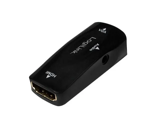 Adaptor LOGILINK CV0108, HDMI - VGA, Full HD/30 Hz (Negru)