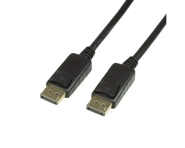 Cablu LOGILINK CV0077, DisplayPort - DisplayPort, 10m, conectori auriti, 4K/60 Hz (Negru)