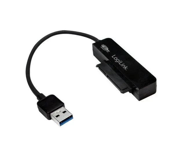 Adaptor LOGILINK AU0012A, USB 3.0 - SATA (Negru)