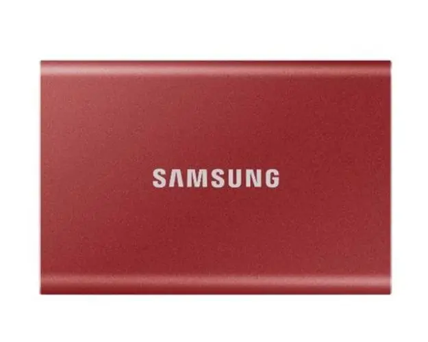 SSD Extern Samsung T7, 1TB, USB type-C 3.2 (Rosu)