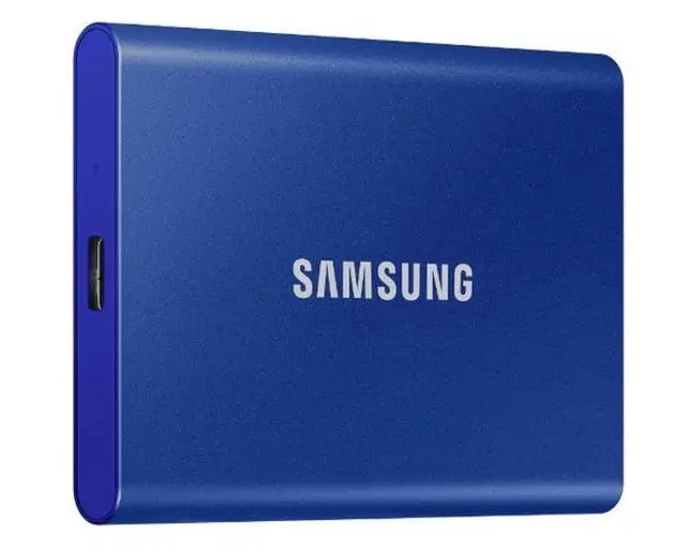 SSD Extern Samsung T7, 2TB, USB type-C 3.2 (Albastru)