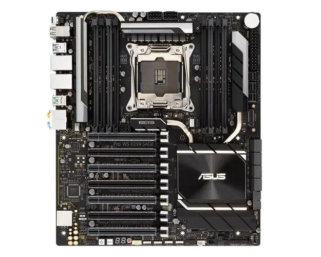 Placa de baza ASUS WS X299 SAGE II, Intel X299, LGA 2066, CEB