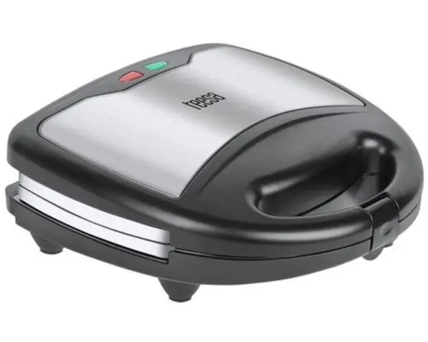 Sandwich maker Teesa Ceramic 3 in 1 TSA3221, 800 W, Grill / Waffle / Sandwich (Negru/Inox)