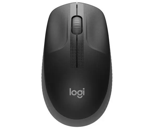 Mouse Wireles LOGITECH M190, USB, 1000 DPI (Negru)