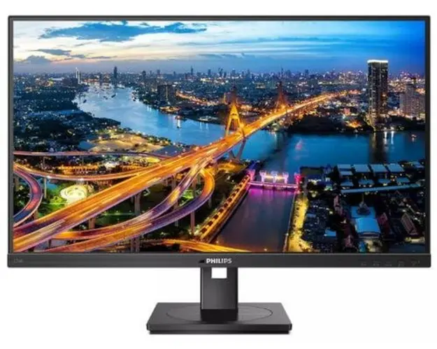 Monitor IPS LED Philips 27inch 276B1/00, QHD (2560 x 1440), HDMI, DisplayPort, USB Type-C, Boxe, Pivot, 75 Hz (Negru)