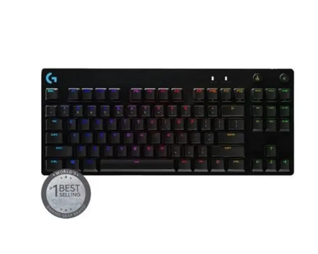Tastatura Gaming Mecanica Logitech G Pro, Iluminare RGB, GX blue switch (Negru)