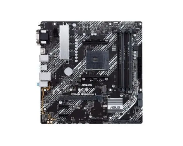 Placa de baza ASUS PRIME B450M-A II, AMD B450, AM4, DDR4, mATX