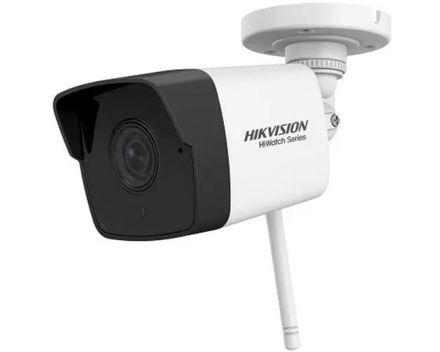 Camera supraveghere video Hikvision Hiwatch HWI-B120H-D/W(D)28, 1/2.8 CMOS, 1920 x 1080@30fps, 2.8mm, Wi-Fi (Alb)