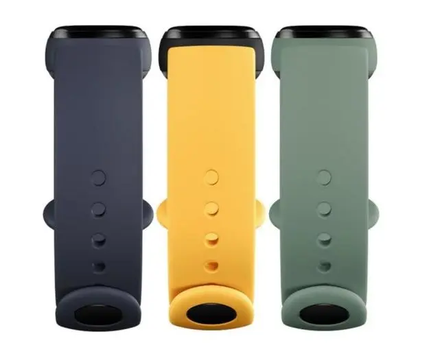 Curea de schimb Xiaomi BHR4640GL pentru Xiaomi Mi Band 5, set 3 bucati