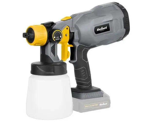 Pistol de vopsit Rebel RB-1061, 20 V, fara acumulator