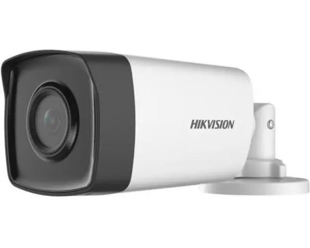 Camera supraveghere video Hikvision Turbo HD bullet DS-2CE17D0T-IT5F3C, 2MP, CMOS, 1920 × 1080@30fps, 3.6mm (Alb/Negru)
