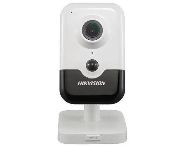 Camera supraveghere video Hikvision IP Cube DS-2CD2423G0-IW28W, 1/2.7inch CMOS, 1920 x 1080@30fps, WiFi (Alb/Negru)