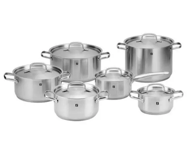 Set gatit Zokura Z1058, 12 piese (Inox)