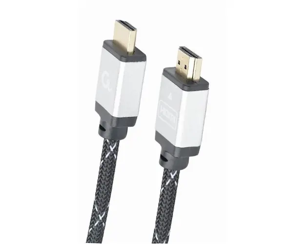 Cablu GEMBIRD CCB-HDMIL-7.5M, HDMI - HDMI, 7.5m, conectori auriti, 4K/60Hz (Negru)