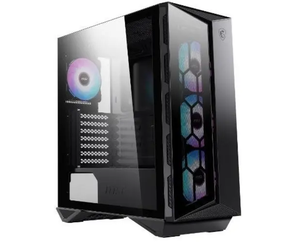 Carcasa MSI MPG GUNGNIR 110R, Middle Tower, Tempered glass (Negru)