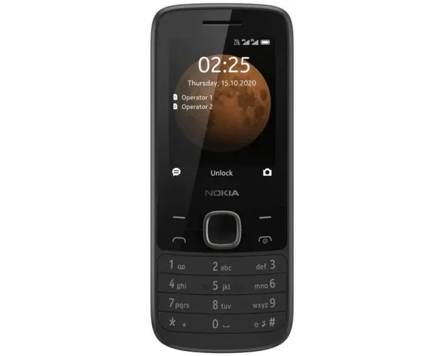 Telefon Mobil NOKIA 225, Dual Sim, 4G (Negru)