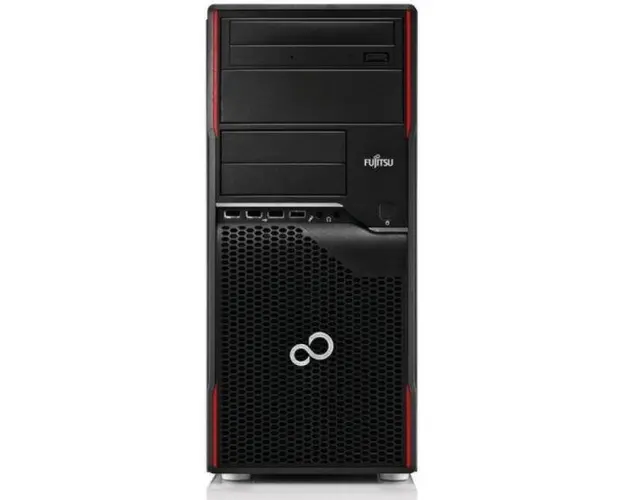 Calculator Sistem PC Refurbished Fujitsu Celsius W410 Tower (Procesor Intel® Core™ i5-2400 (6M Cache, up to 3.40 GHz), Sandy Bridge, 4GB, 250GB HDD, Intel® HD Graphics, Negru)