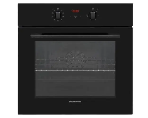 Cuptor incorporabil Heinner HBO-V659GCDRC-GBK, 69 L, 9 functii, Grill, Clasa A (Negru)