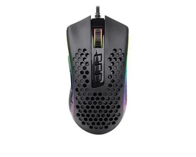 Mouse Gaming Redragon Storm Elite, iluminare RGB, USB (Negru)
