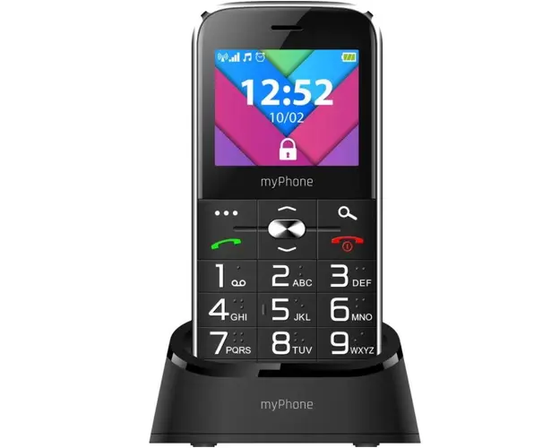 Telefon mobil MyPhone Halo C, Dual SIM (Negru)