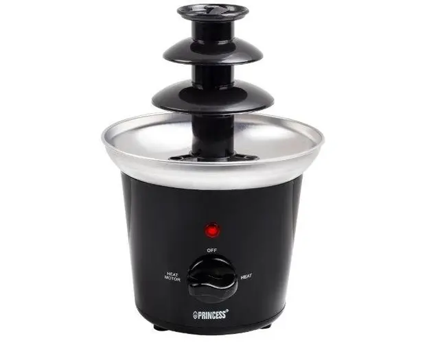 Fantana pentru ciocolata Princess, 0.4 L, 32 W (Negru/Argintiu)