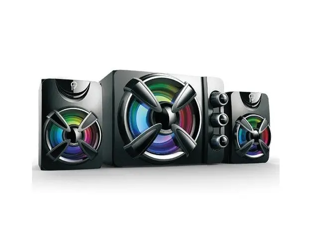 Boxe 2.1 SPACER SPB-THUNDER Gaming, 11W RMS, iluminare LED (Negru)