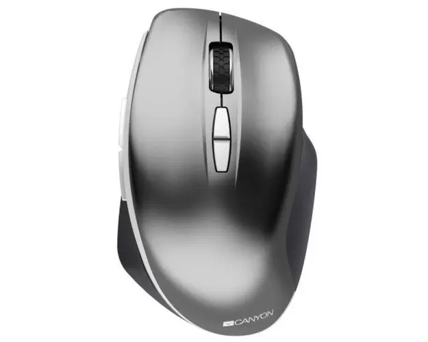 Mouse Wireless Canyon CNS-CMSW21DG, Optic, 1600 DPI (Gri)