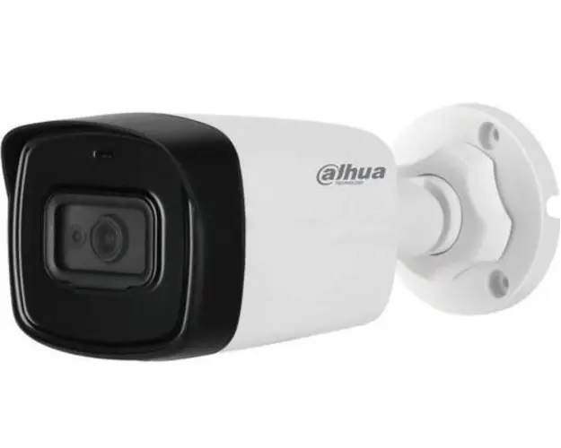 Camera supraveghere video Dahua HAC-HFW1800TL-A-0360B, pentru exterior 8mp ir 80m lentila 3,6mm (Alb)