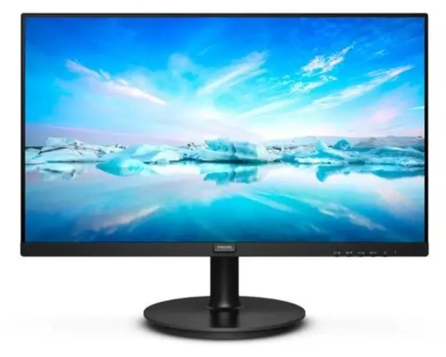 Monitor LCD VA LED Philips 23.8inch 242V8LA/00, Full HD (1920 x 1080), VGA, HDMI, DisplayPort, Boxe, 75 Hz (Negru)