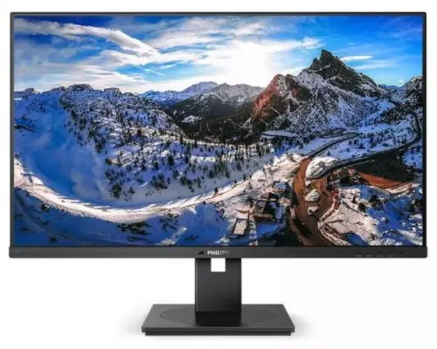 Monitor LCD VA Philips 31.5inch 328B1/00, UHD (3840 x 2160), HDMI, DisplayPort, Boxe, Pivot (Negru)
